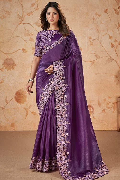 Designer Sari With Blouse