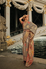 Wedding Collection For Women Saree With Unstitched Blouse Piece At Shubhkala Fashion