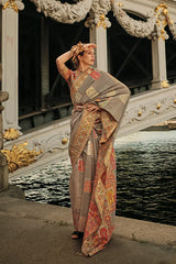 Wedding Collection For Women Saree With Unstitched Blouse Piece At Shubhkala Fashion