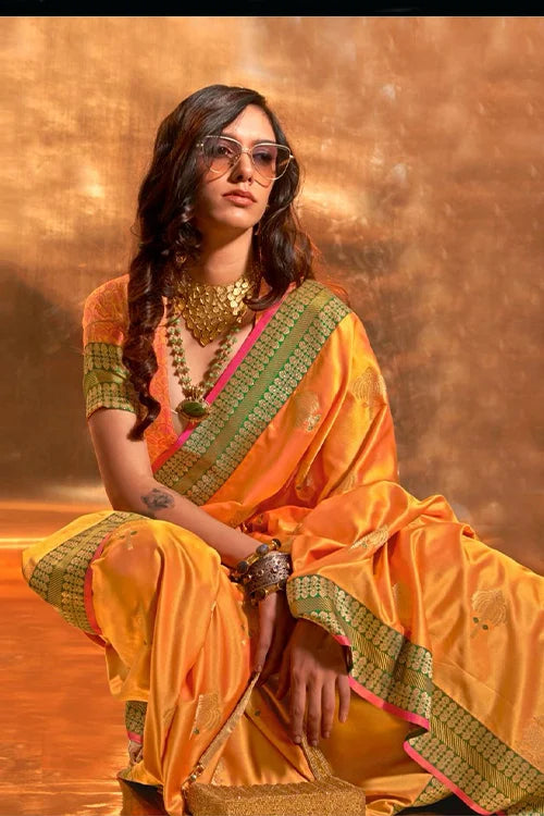 Haldi Function saree