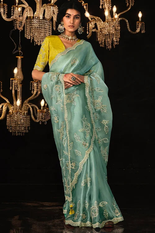 Beautiful Soft Silk Saree With Blouse