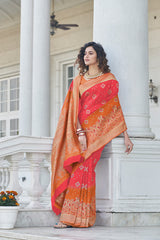 Zari Weaving Silk Saree