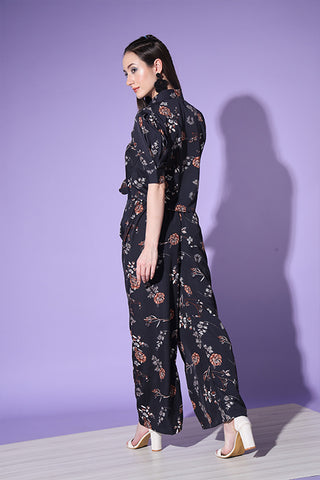 Beautiful Floral Printed Shirt With Trousers