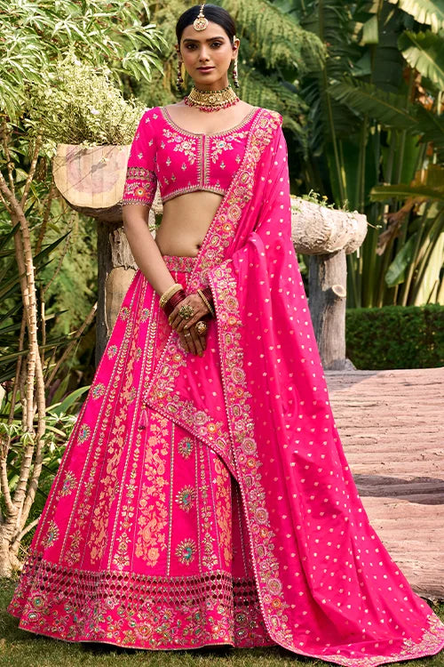 Designer Bridal Lehenga Choli With Dupatta