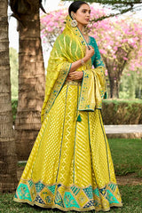 Haldi Function Bridal Wear Collection For Women  Chaniya Choli