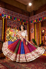Multi Color Navratri Chaniya Choli