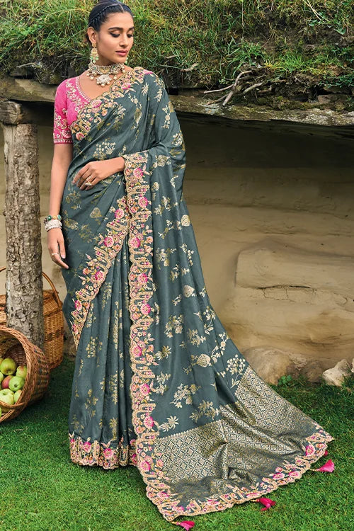 Art Silk Weaving Banarasi Saree