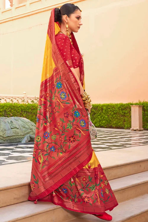 Haldi Cermony Saree