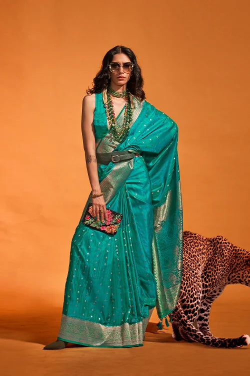 Banarasi Silk Saree with Blouse