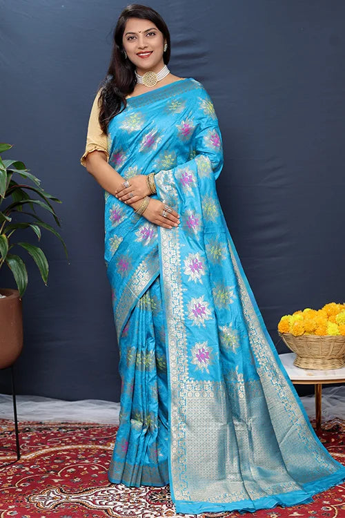 Banarasi Weaving Silk Wedding Saree