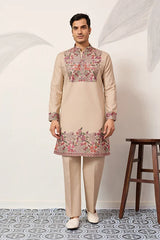 Men’s Beige Kurta Set