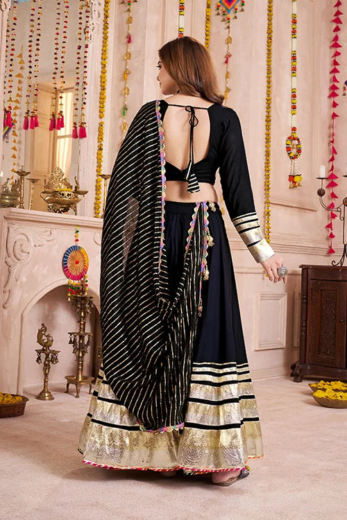 Black Garba Chaniya Choli