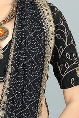 Designer Bandhani SAREE & BLOUSE