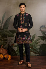Black Kurta for Wedding & Festive Days