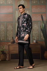 Stylish Black Kurta for Men