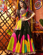 Navratri Special Black Mirror Chaniya Choli Set
