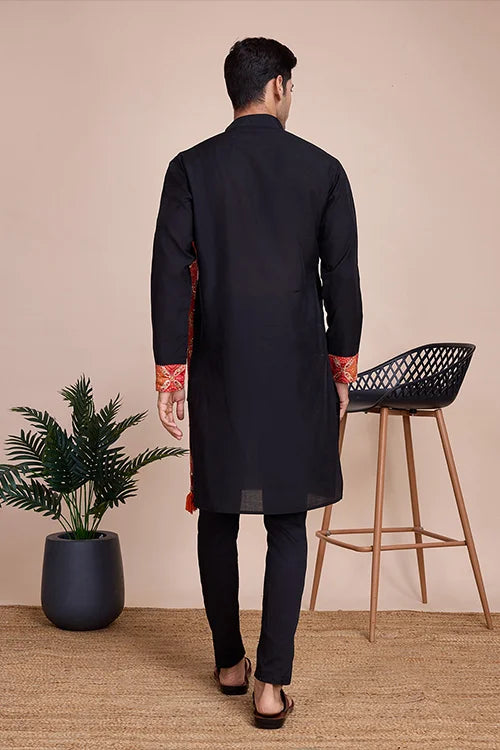 Black Kurta set