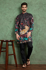 Black Kurta Clothes for Men