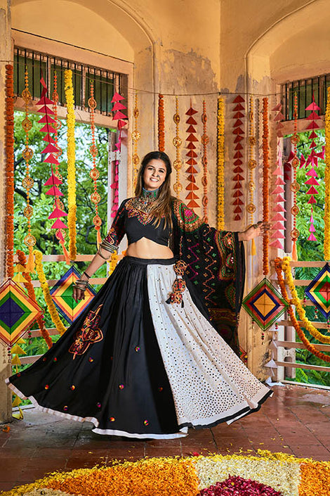 White Lehenga Choli Collection SHUBHKALA shubhkalastore