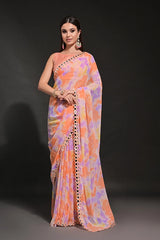 Heavy Georgette Fanta Saree