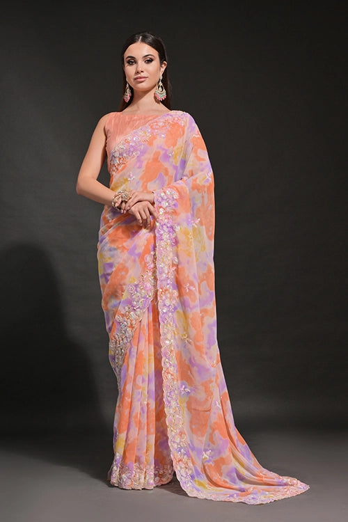 Fenta Color Designer Saree Online