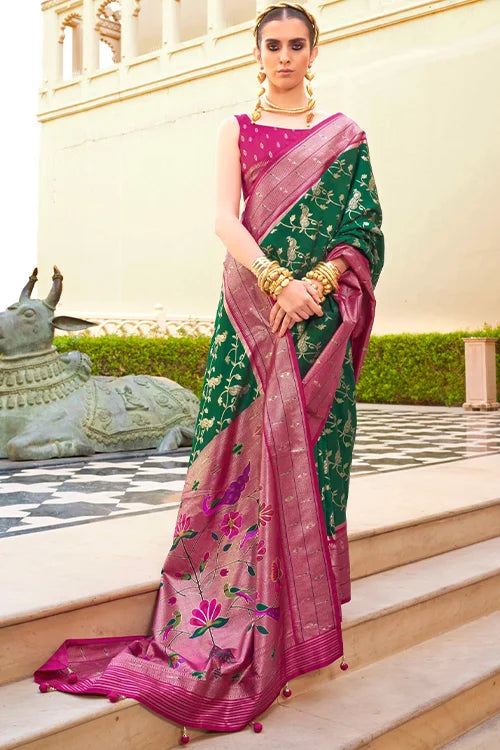 Patola Silk saree With Blouse