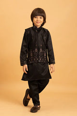 Boys Mirror Work Kurta