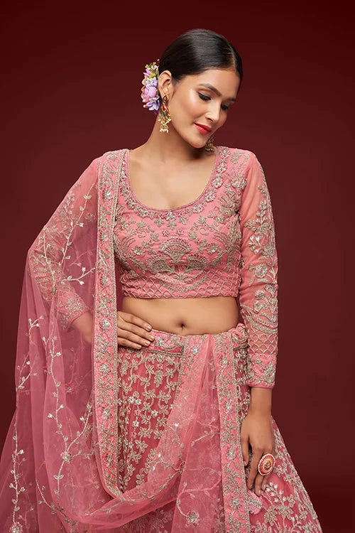 Fantasy Rose Embroidered Lehenga