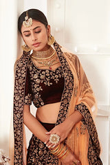 Bridal Lehenga Choli with Dupatta