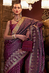 Bridal Party Wear Exclusive Beautiful Women Style Silk Saree