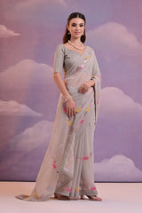 Ethnic saree modern design
