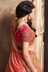 Gorjeous wedding lehenga choli with dupatta