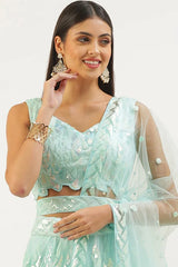 Bollywood Blue Lehenga Choli