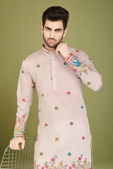 Viscose Silk Kurta for Men