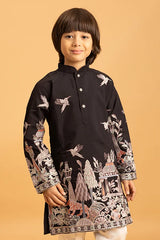 Embroidered Kids Kurta