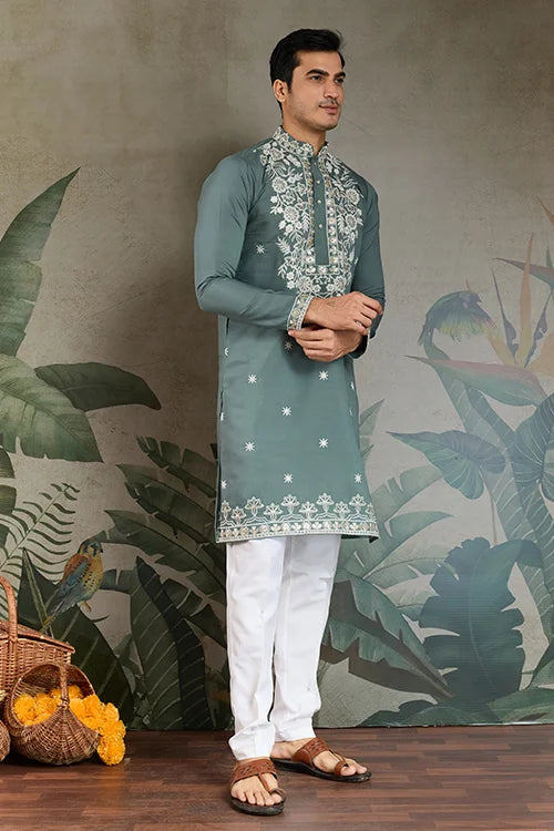 Embroidered Kurta for Festivals