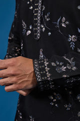Stylish Black Kurta Set