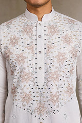 Classic White Wedding Kurta