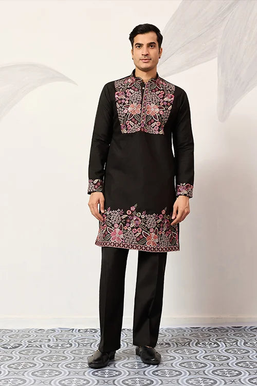 Men’s Black Kurta Pant