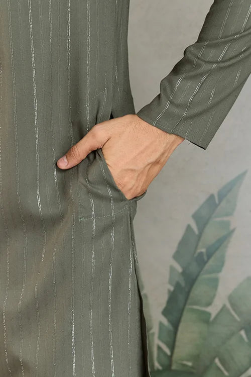 Mirror Work Kurta for Men