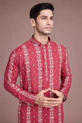 Stylish Men's Kurta Perfect for Navratri Festival Celebrations