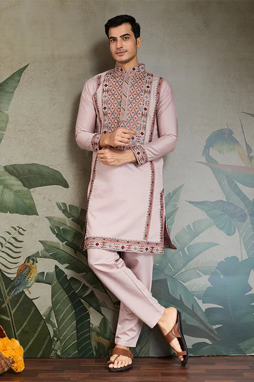 Dusty Pink Kurta Pajama