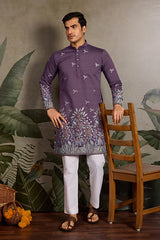 Dusty Purple Traditional Kurta