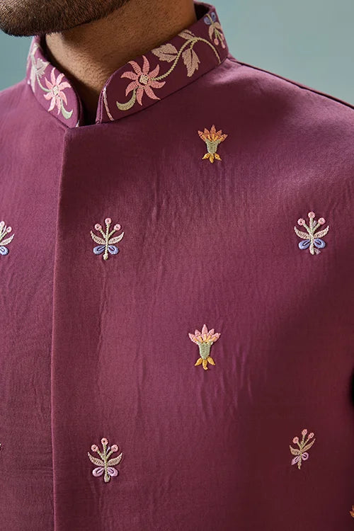 Designer Dusty Color Kurta Outfit