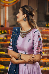Digital Printed Work Navratri Lehenga