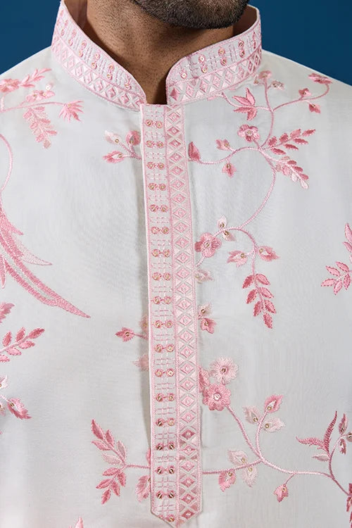 White Kurta for Mens