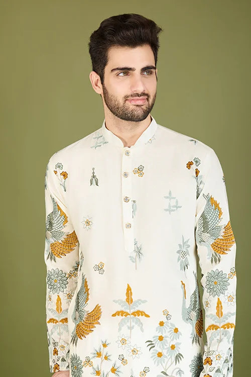 White Designer Kurta