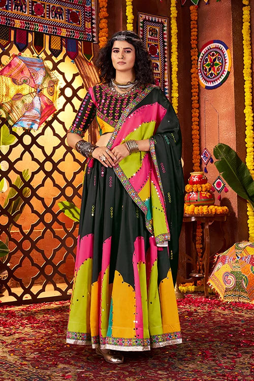 Black Mirror Work Chaniya Choli