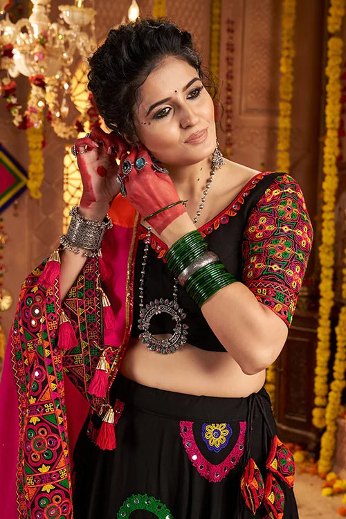Black Chaniya Choli for Navratri