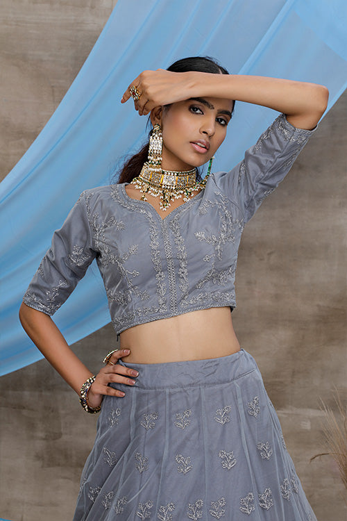 Embroidered Work chaniya choli